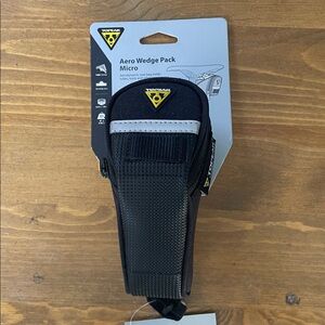 Topeak - Aero Wedge Pack Aero Saddle Bag - Micro/XSmall Black Saddle Bag